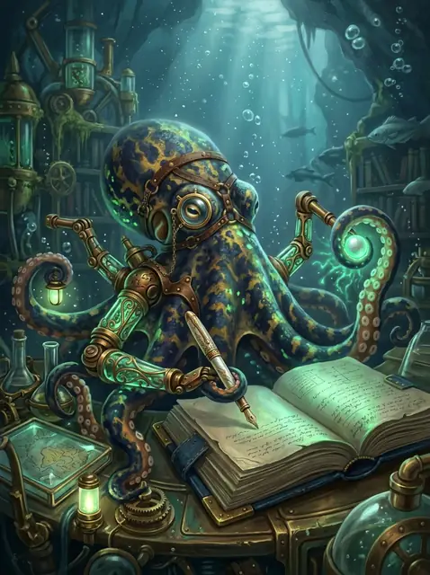 Captain Barnaby the Octopus